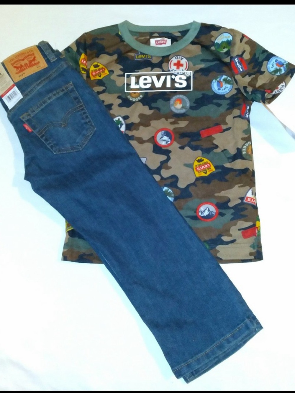 Levi's Boys Toddler 2pc Jean's & Tee Set 4T